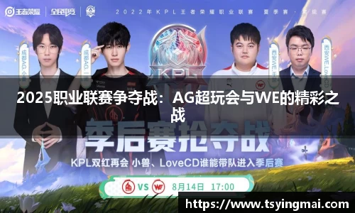 2025职业联赛争夺战：AG超玩会与WE的精彩之战